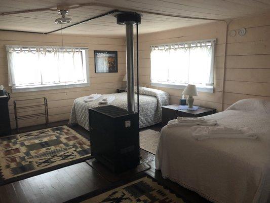 Main ranch house bedroom