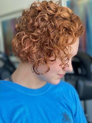 Teen Pixie Curls