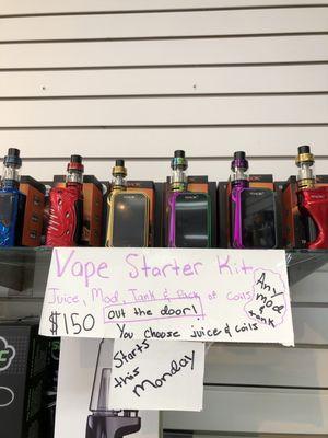 Vape sale starting December 21 2020!