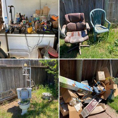 Junk haul call to get rid of it all!