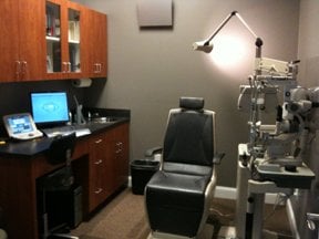 One of our exam rooms. Newly refinished. State-of-the-art equipment.