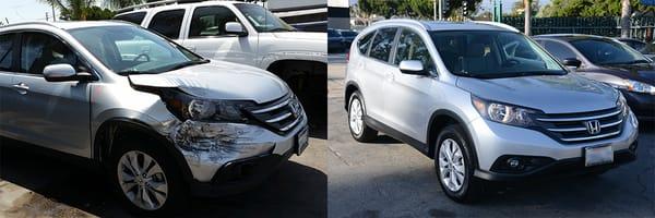 2015 Honda CRV Before and After