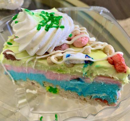 Lucky charms  cheese cake