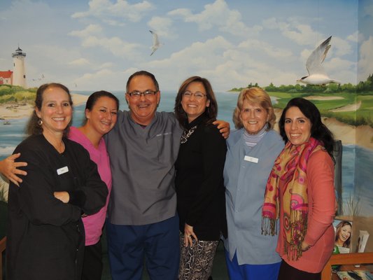 Dr. Steven L. Robinson and Staff at Sandwich Dental Associates.