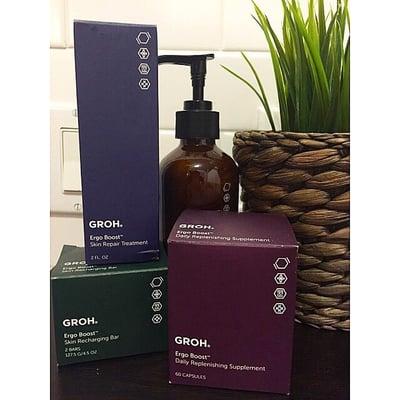 This 100% #vegan collection from #Groh promotes thicker, fuller hair, improves skin condition and fulfills everyday nutritional needs.