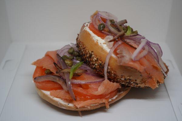 Lox bagel