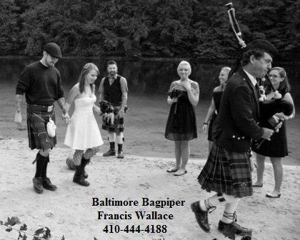 Maryland Bagpiper Francis Wallace