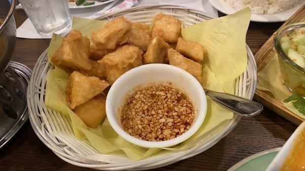 Fried tofu