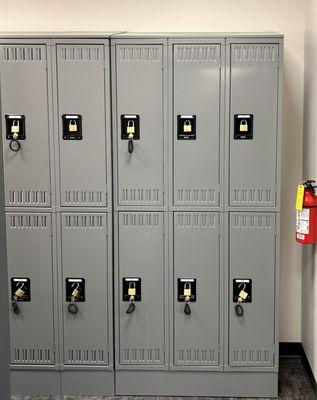 Just some of the lockers.