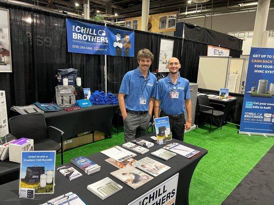 Our booth at the Houston Home and Garden Show!