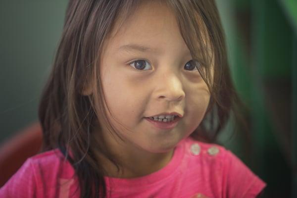 Loves to dance. Four years old. Homeless. Women and children are one of the fastest growing segments of the homeless population.