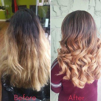 OMBRE CORRECTION