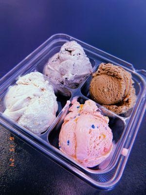 Flight - Coffee Cookies 'N' Cream, Mint Cookies N Cream, Cinnamon Toast Crunch, Unicorn Toast Crunch