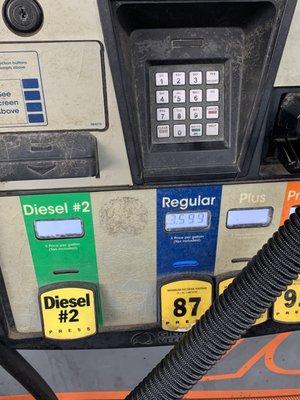 Dirty gas pumps!