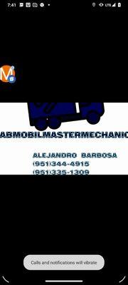 Mobile Mechanic at your service call or text from 7am to 10pm 7 days a week Every day of the year including Holidays . Thank you.