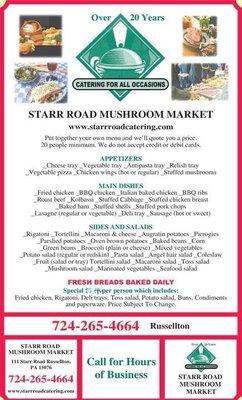 Starr Road Mushroom Market & Catering