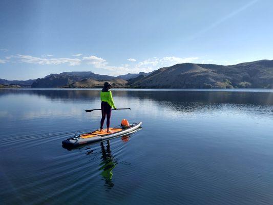 tranquility on a SUP.  Colorado River