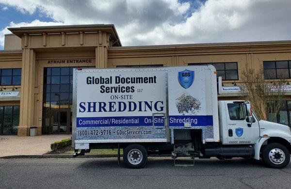 Shredding Truck