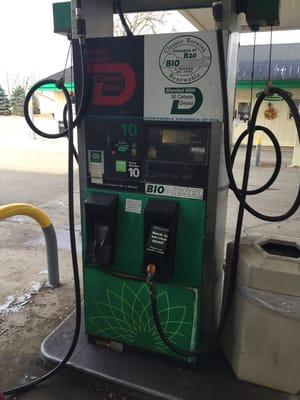 Diesel and biodiesel