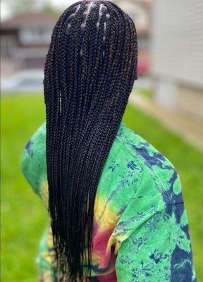 Knotless Box Braid