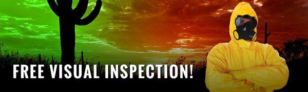 Arizona Mold currently offering Free Visual Inspections!