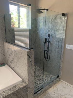 High end bathroom