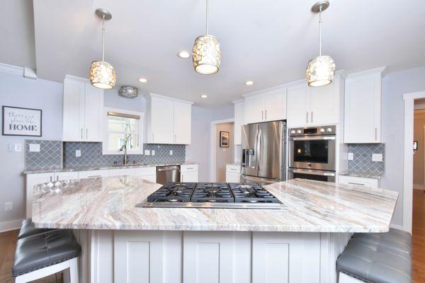 Wow! Look at that kitchen!