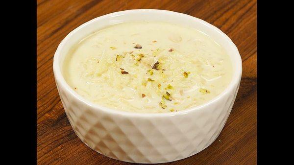 Rice pudding (kheer)