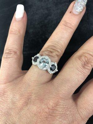 An amazing ring that Laura and her jeweler made for us