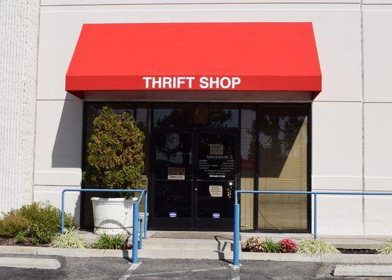 Exterior view of Thrift Shop