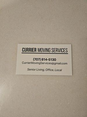 Currier Moving Services