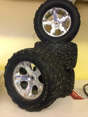 Cheap used RC wheels/tires