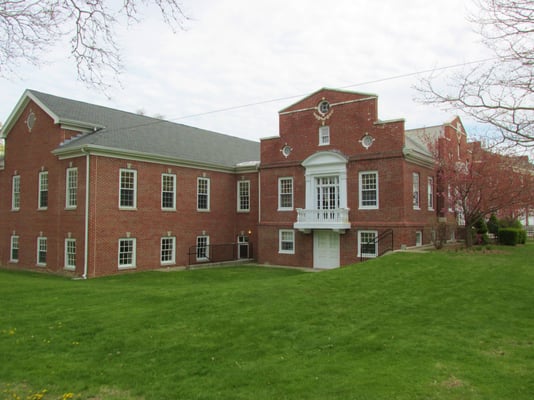 A large rambling building