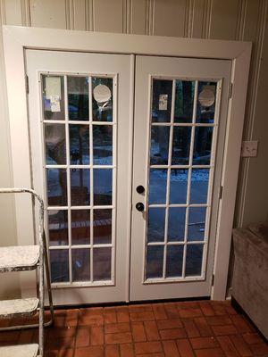 French Door install, Denton, Tx