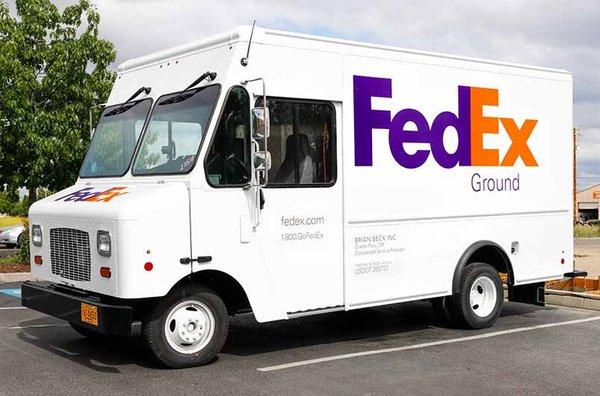 Vehicle Graphics for FedEx