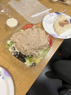 Tuna salad. Very good