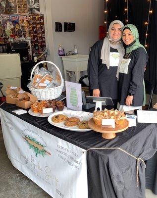 The super friendly and helpful owner and baker extraordinaire!