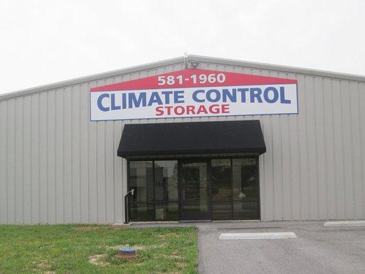 Entrance to Climate Control Building