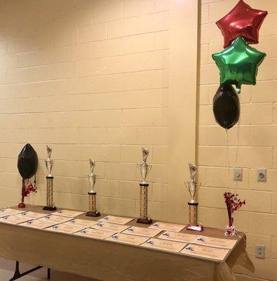 Trophy Table