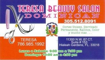 Teresa Dominican Beauty Salon