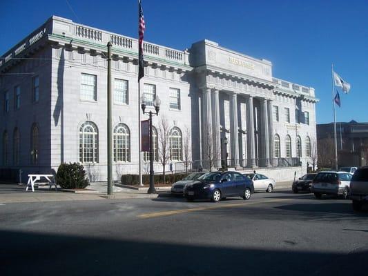 The Middlesex Community College Library - beautiful building inside and out . . .