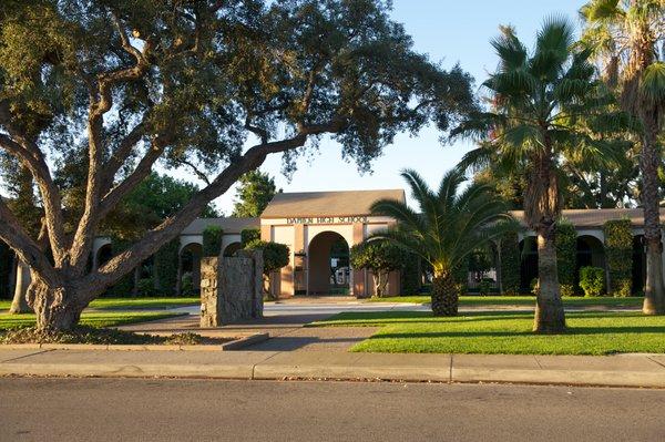 Damien High School Main Entrance to Campus