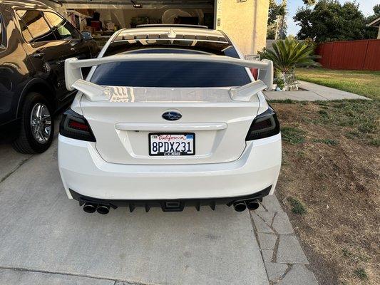 New OEM rear bumper!