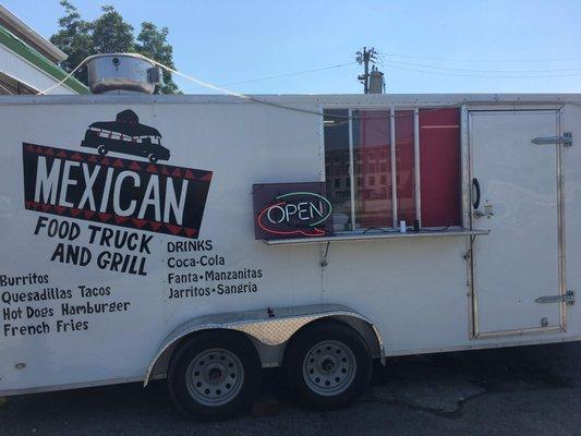 Mexican Food Truck Grill