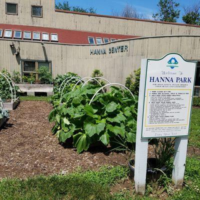 community garden and center