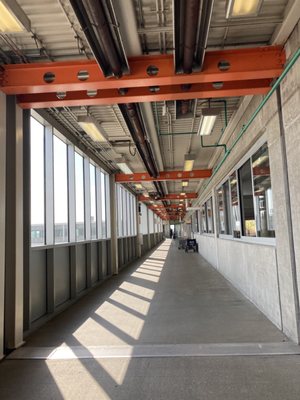 Walkway to CTA station