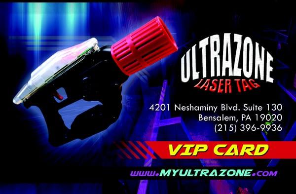 Get a UZ VIP Card to post your games online and on FB & Twitter!