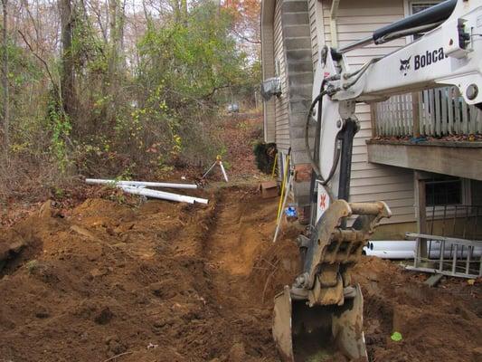 Drainage Installation in Clinton, CT