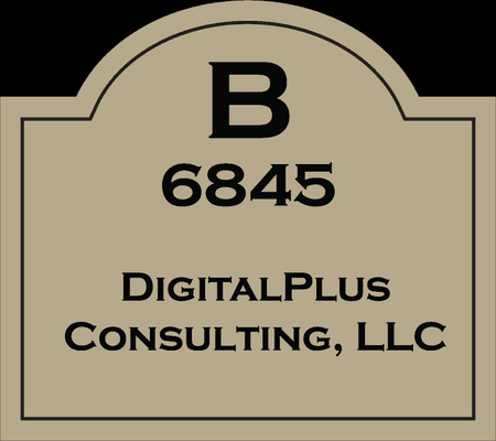 DigitalPlus Consulting front of office sign.