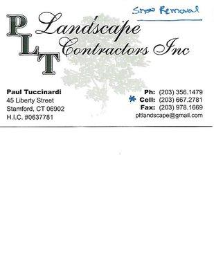 PLT Landscape Contractors